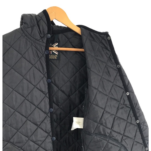 Lavenham Quilted Jacket (NAVY BLUE) - Picture 4 of 6